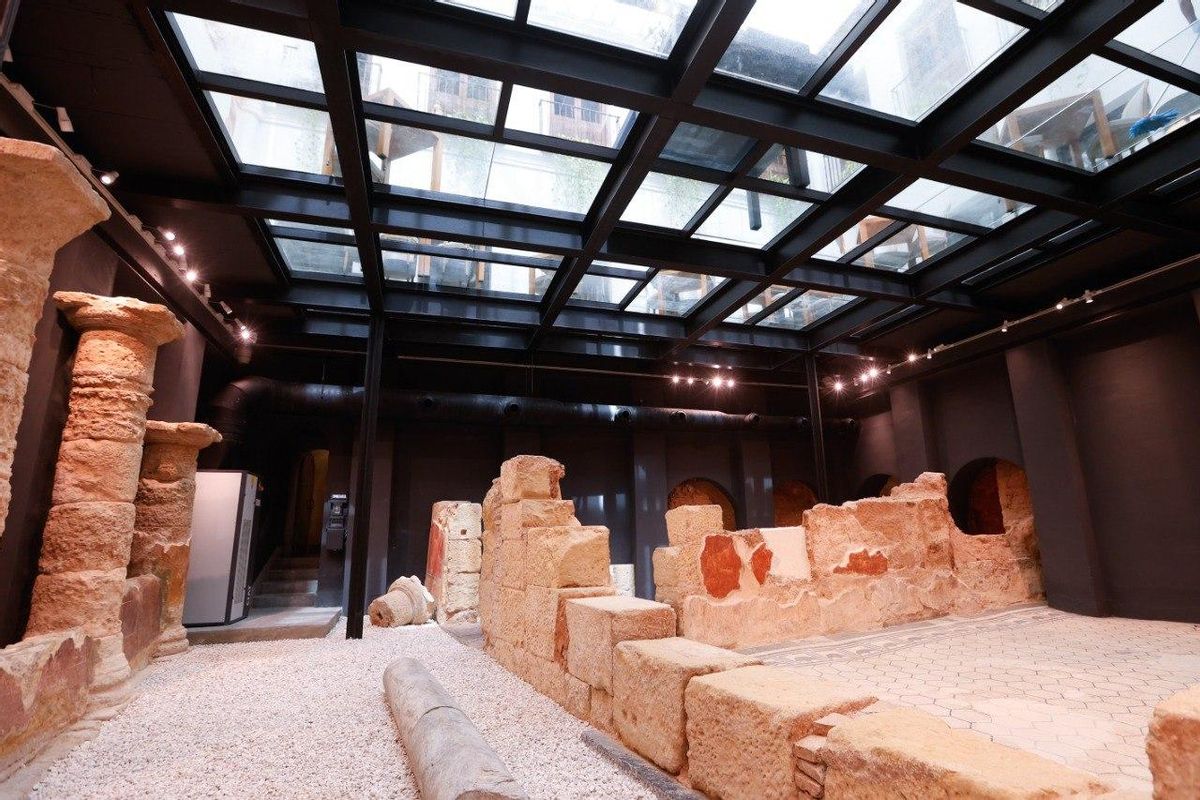 Domus romana del Hospes Palacio del Bailío.