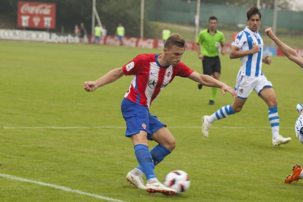 Sporting B - Real Sociedad B, en imágenes