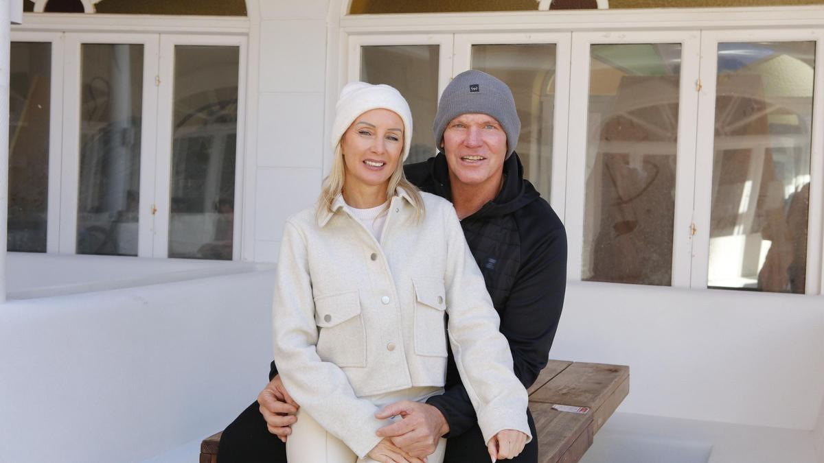 Haben beim MZ-Besuch im &quot;Sharky&#039;s&quot; vor einigen Wochen sehr vertraut gewirkt: Steff Jerkel und Peggy Jerofke.