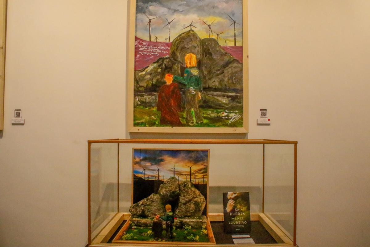 Tres dimensiones de “La Puerta”: novela, diorama y cuadro