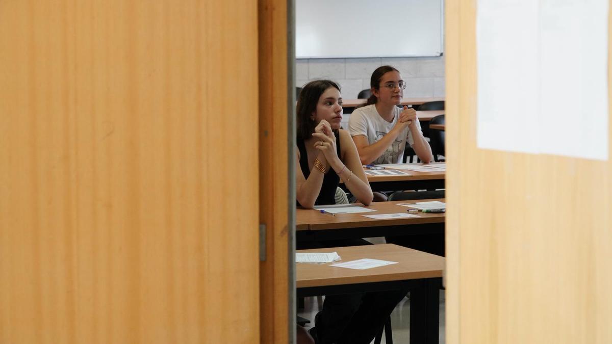 Selectividad 2025 en Mallorca: empiezan las pruebas de acceso a la universidad