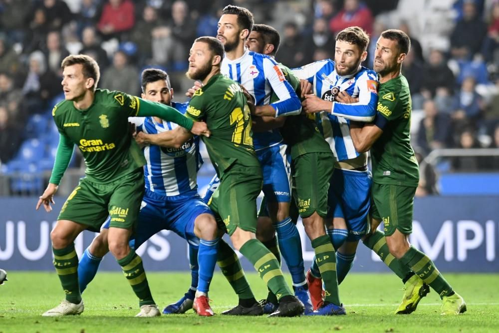 El Dépor cae ante Las Palmas en Riazor