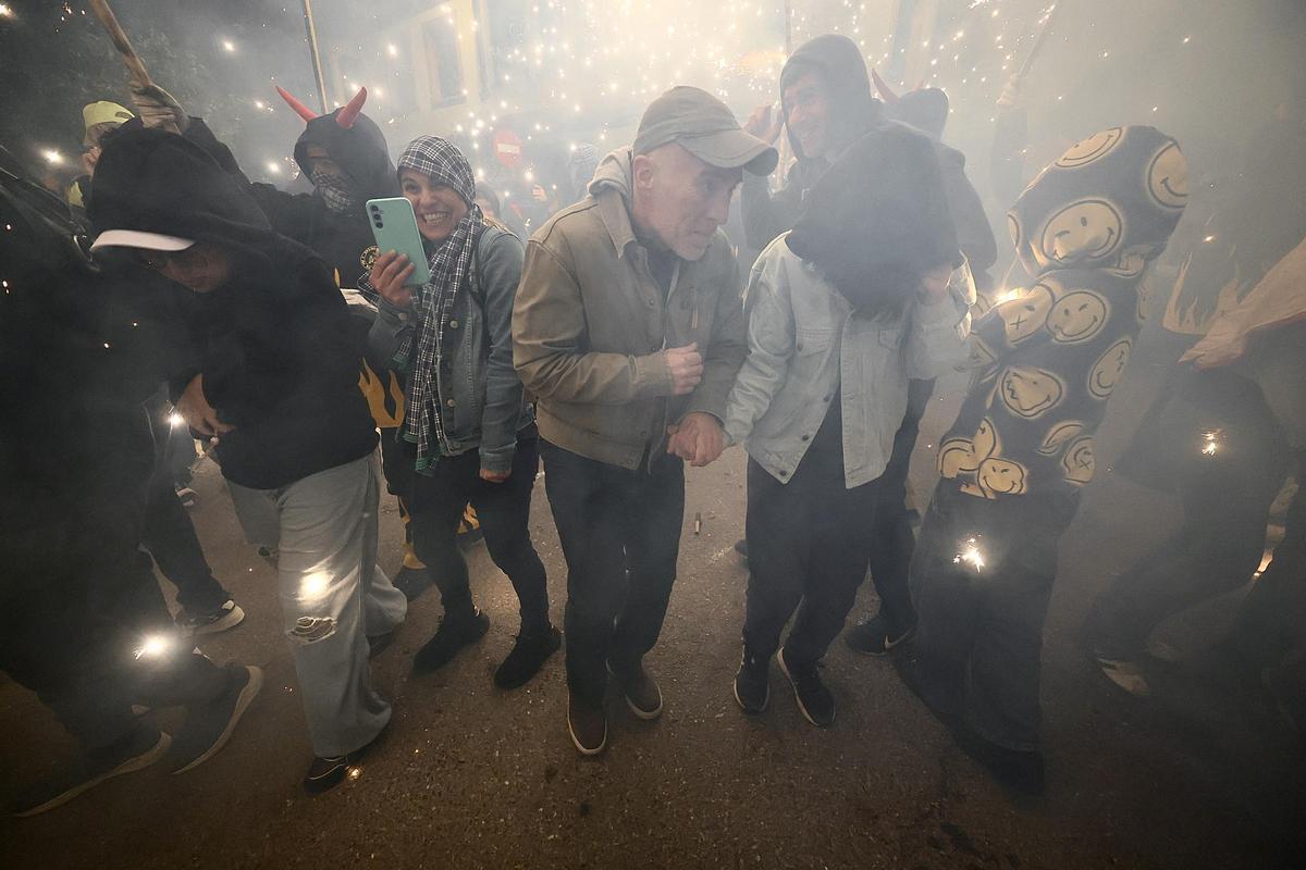 Galería: El correfocs de Dimonis de la Plana recorre las calles de Castelló