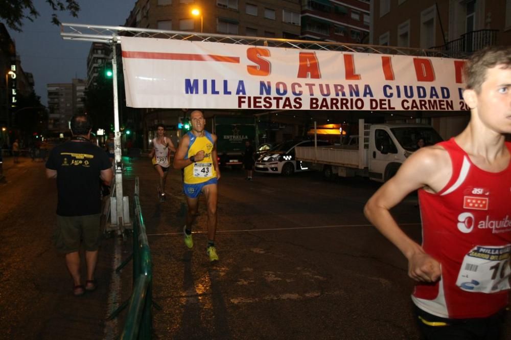 Milla nocturna fiestas de El Carmen