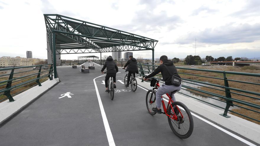 Movilidad ejecuta 13,5 de los 40 millones previstos para mejorar la movilidad ciclopeatonal en el área metropolitana de València