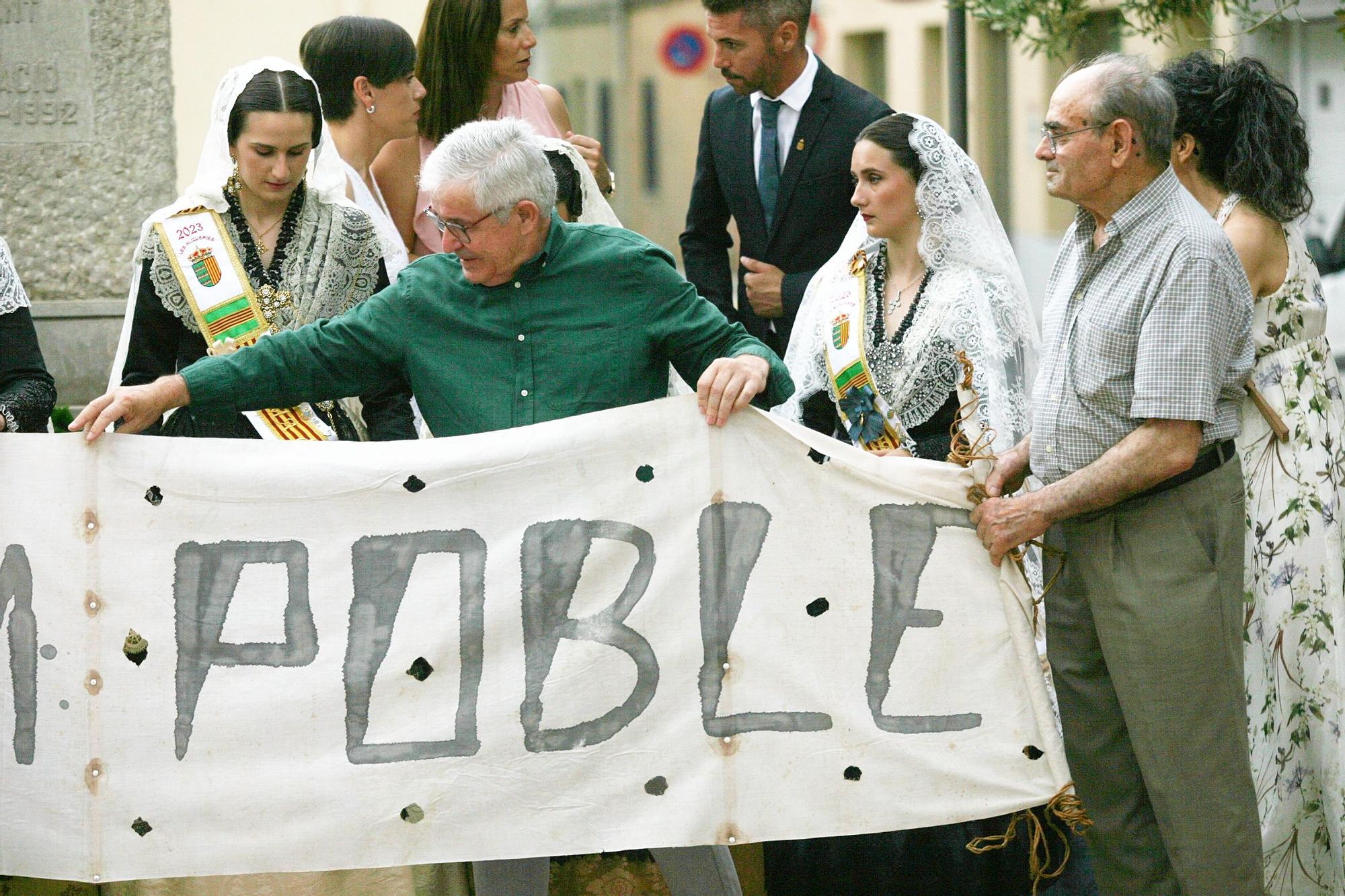 Las imágenes del acto institucional del 38º aniversario de la segregación de les Alqueries