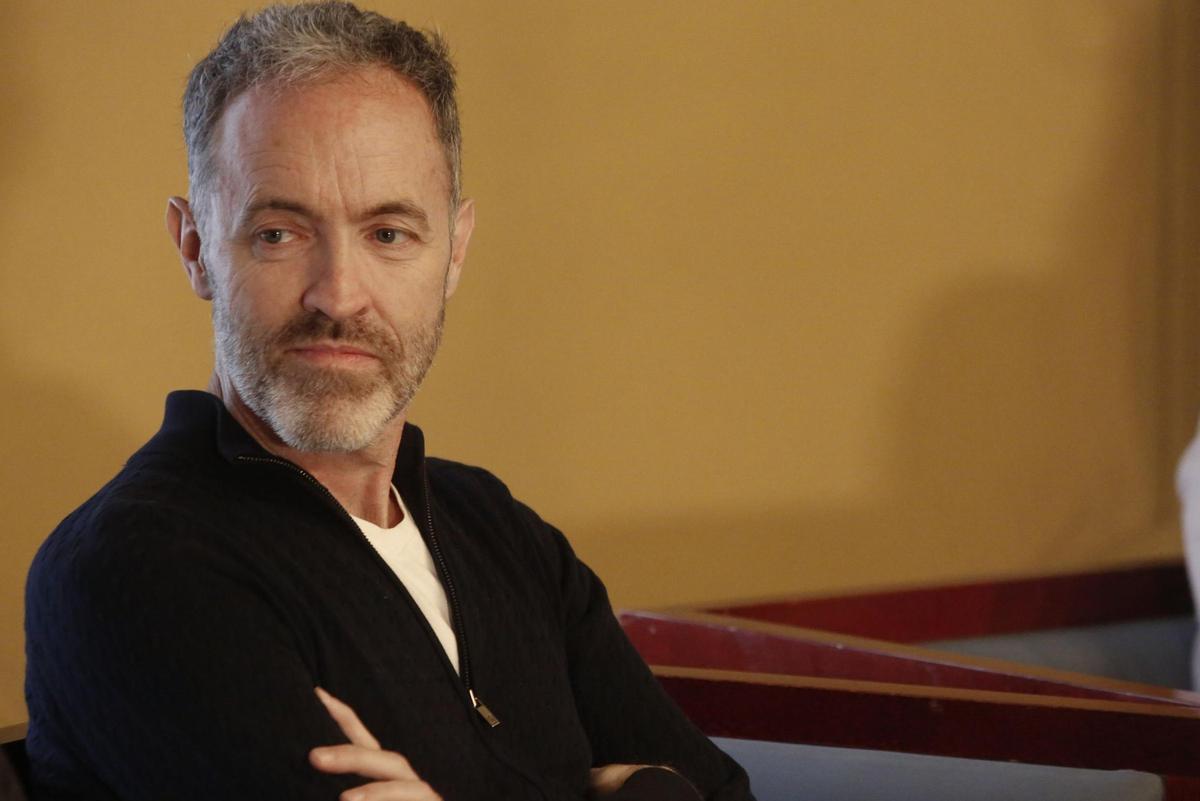 Miguel del Arco en una de sus últimas visitas a Avilés.