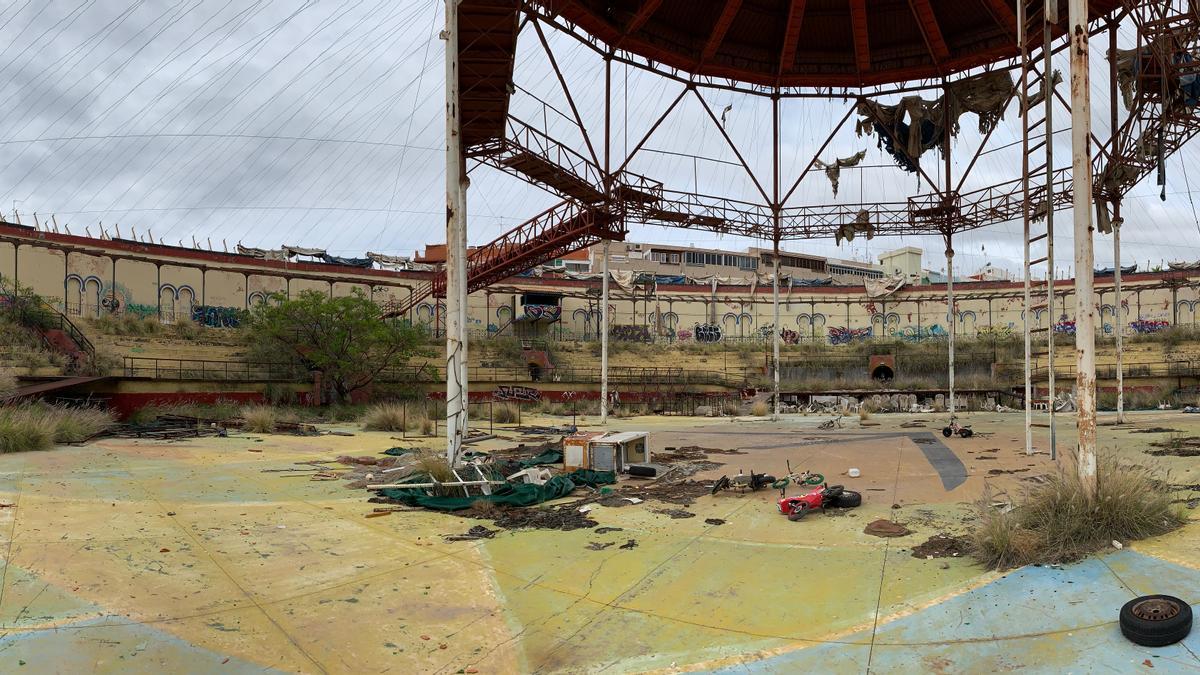 Interior de la Plaza de Toros de Santa Cruz