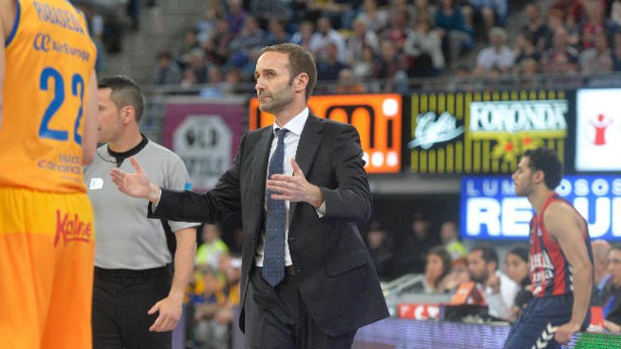 Sito Alonso, entrenador del Baskonia.