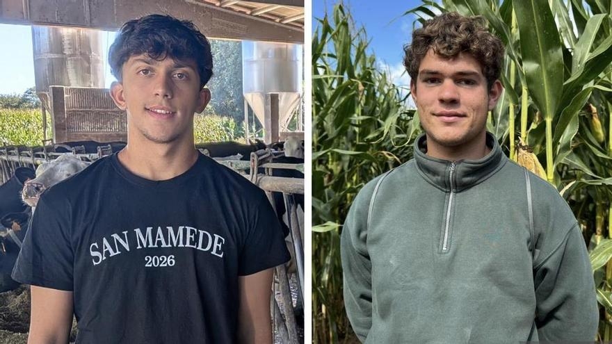 RURAL GALLEGO | Dos gallegos de 17 años que ven futuro en el rural