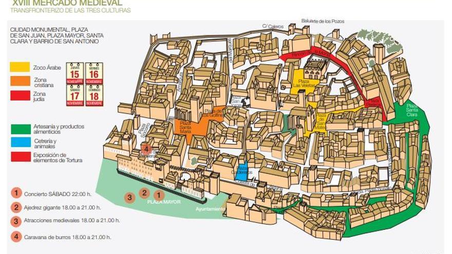 San Juan se abrirá de forma provisional en el mercado medieval de Cáceres para evitar aglomeraciones