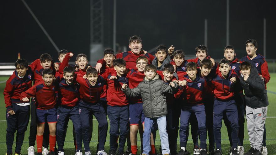 El Santa Mariña, campeón en la categoría infantil