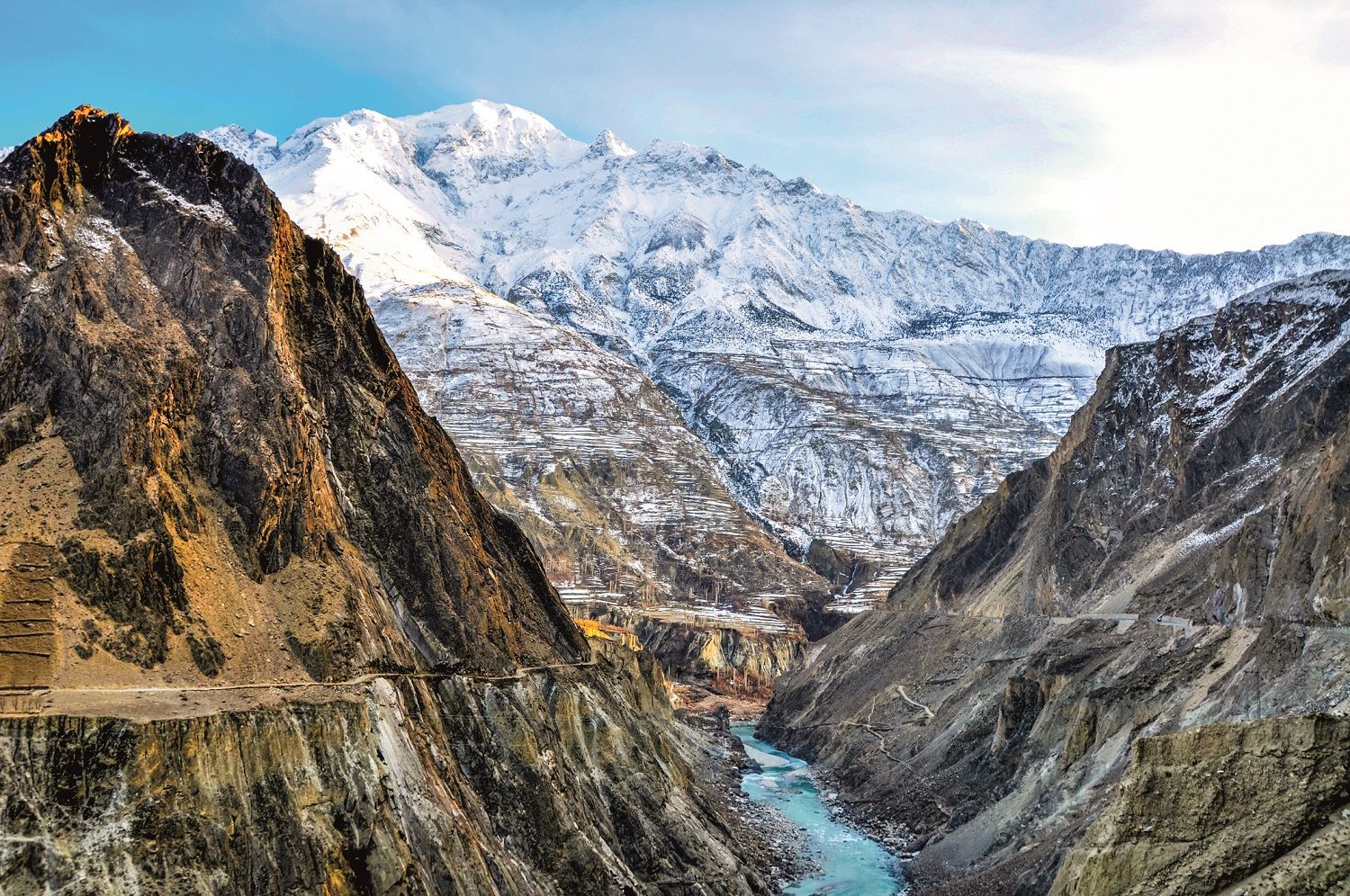Valle de Hunza, Pakistán.