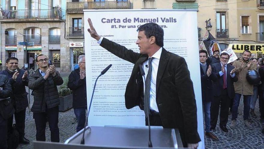 Valls asegura que según &quot;las convicciones de Ciudadanos, no puede haber ningún pacto con Vox&quot;