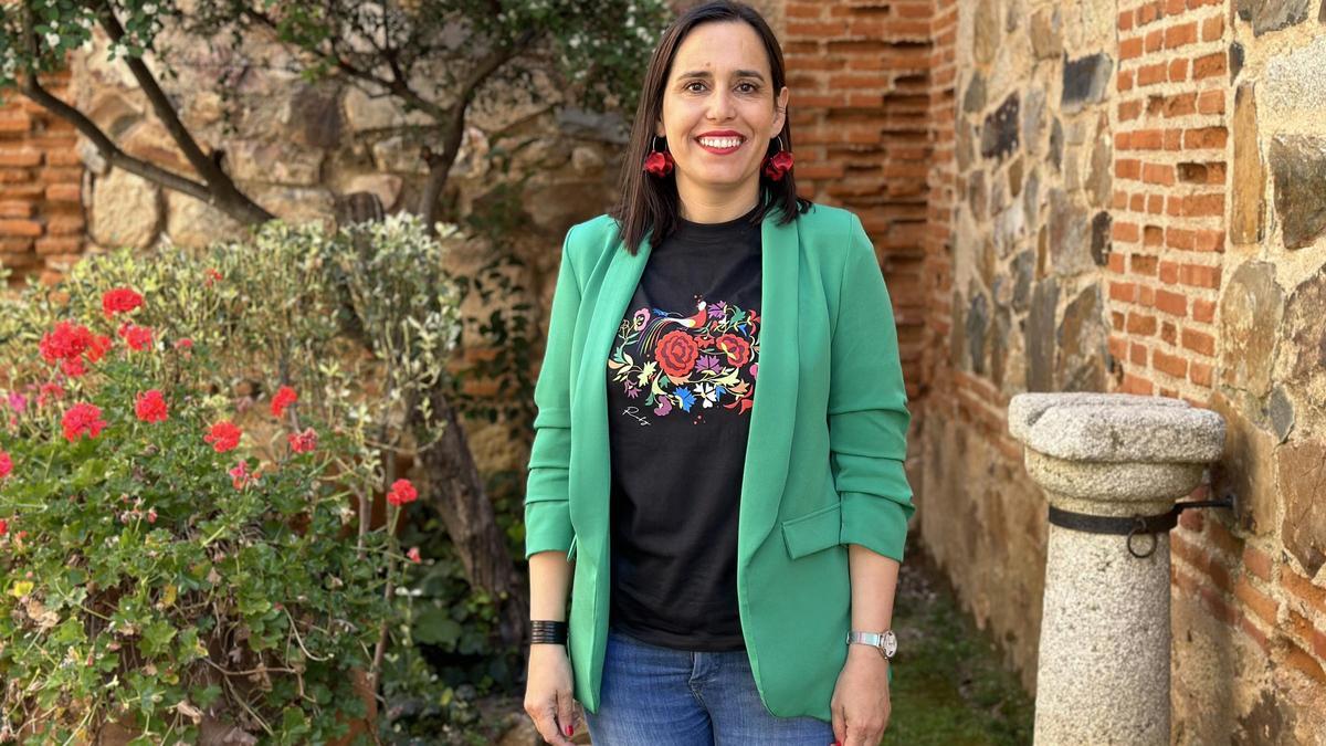 Angélica García, diputada del Área de Medio Ambiente de la Diputación de Cáceres.