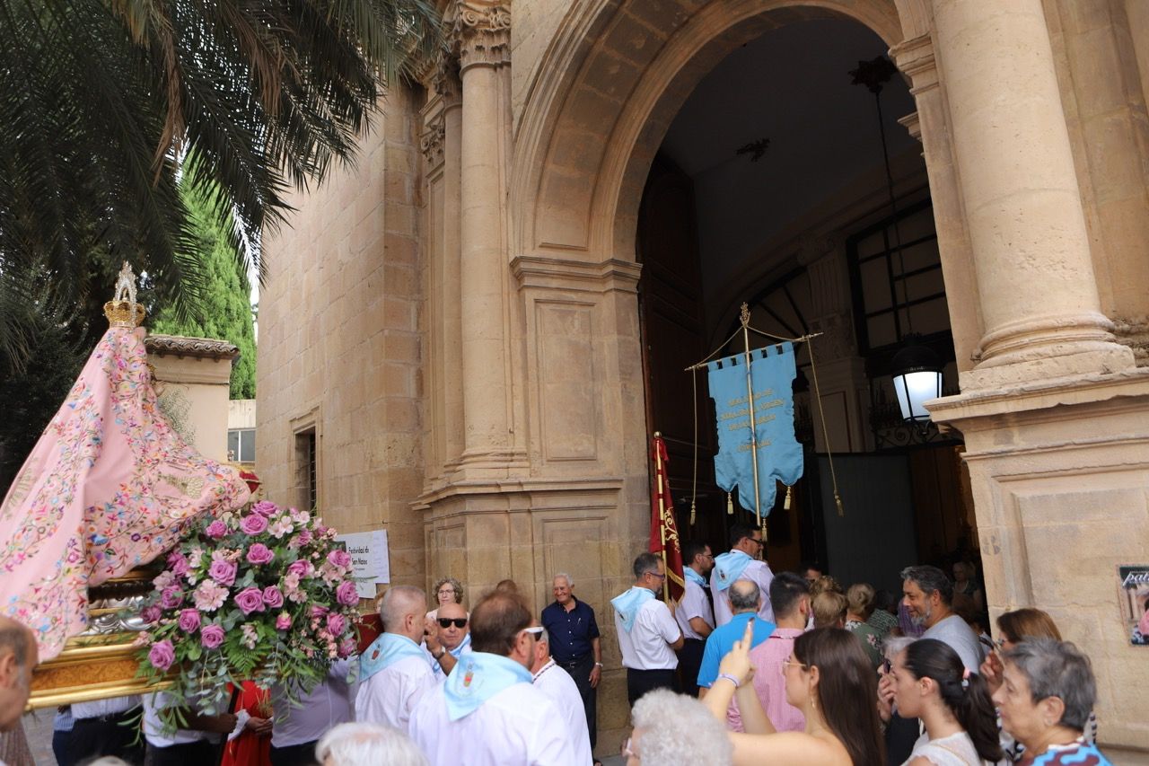 El regreso de la Virgen de las Huertas a Lorca por Feria, en imágenes