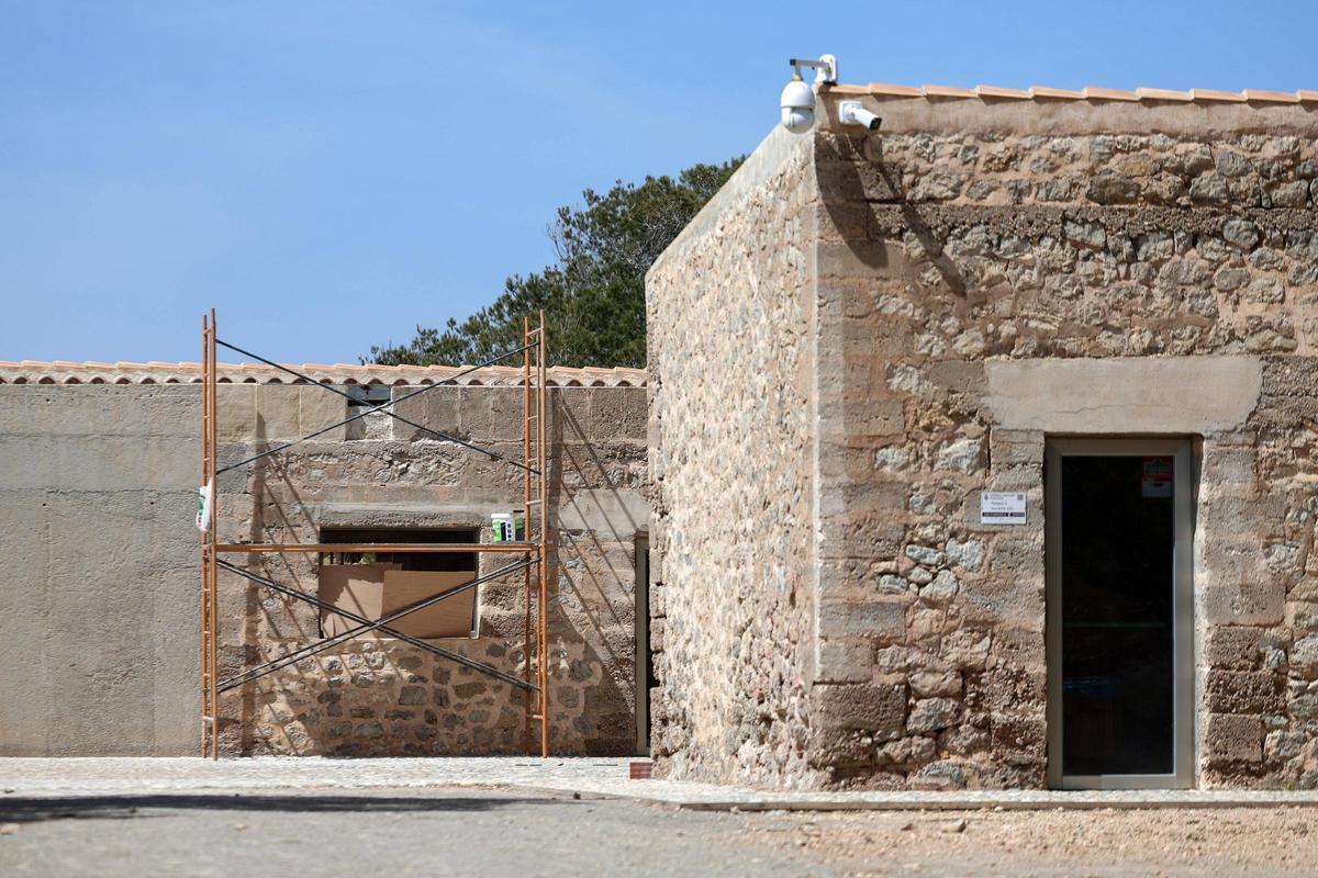 Zona museizada, en obras.