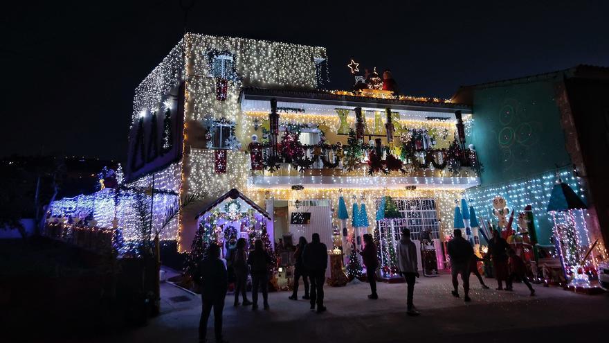 La casa más navideña de Tenerife