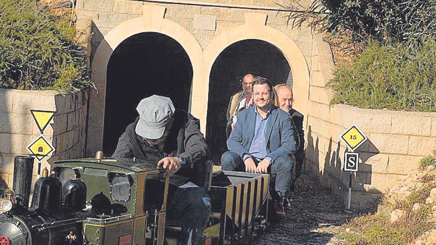 El parque ferroviario fue inaugurado antes de la pandemia.