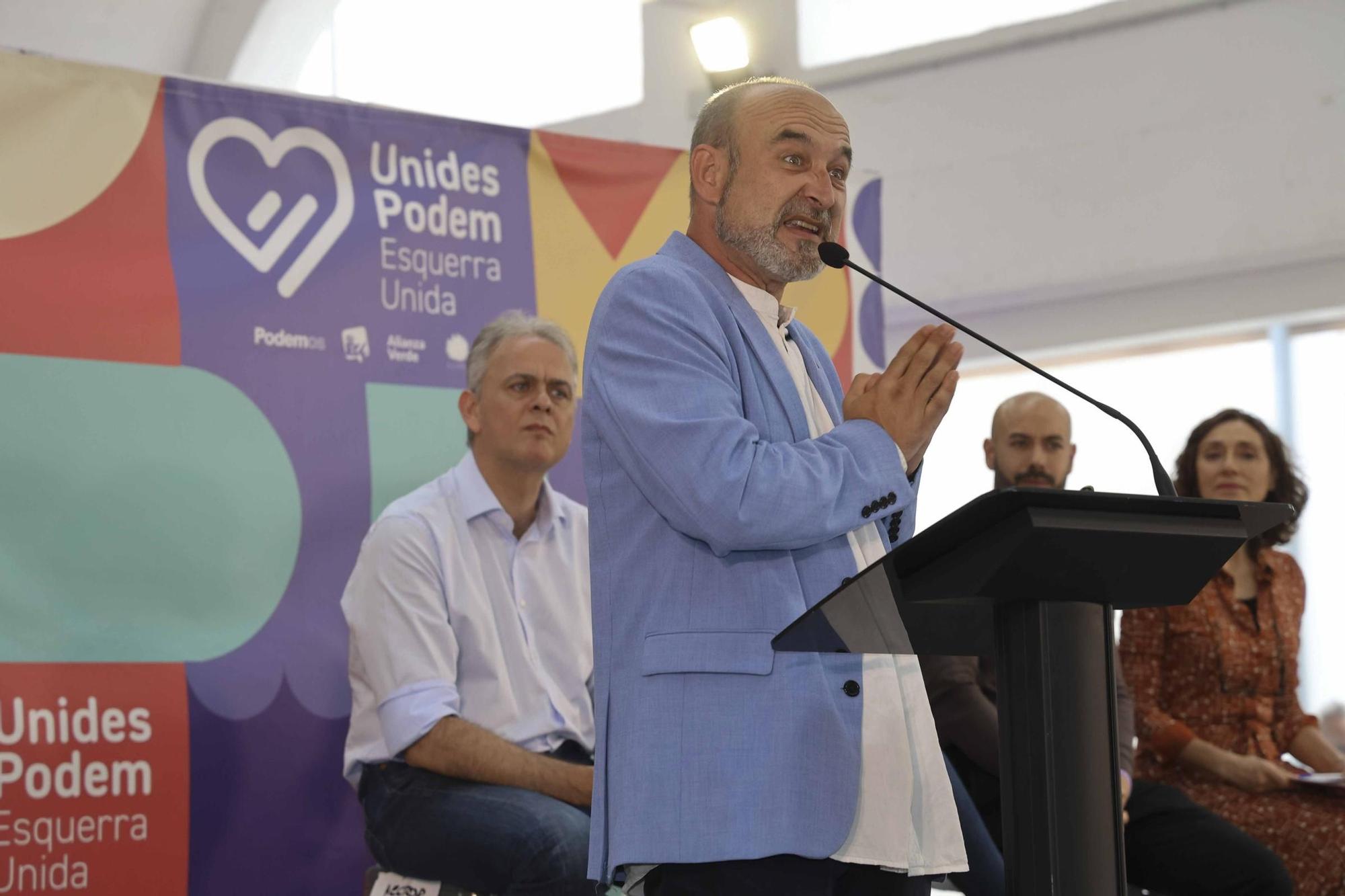 Yolanda Díaz hace campaña por Unides Podemos en Alicante