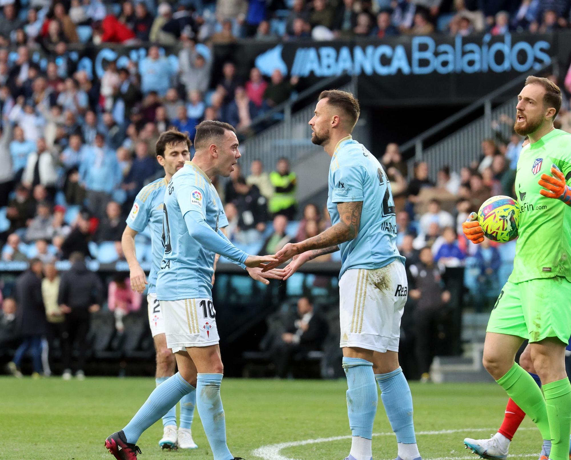 Las mejores imágenes del Celta-Atleti