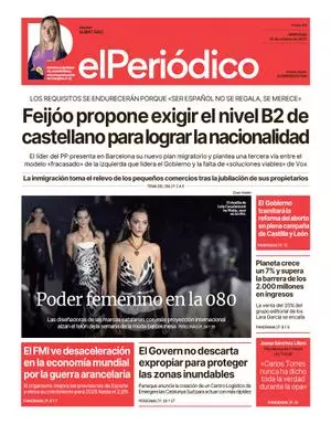 La portada de EL PERIÓDICO del 15 de octubre de 2025