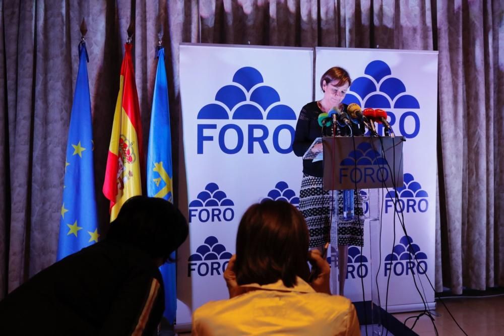 Carmen Moriyón pretende la presidencia de FORO