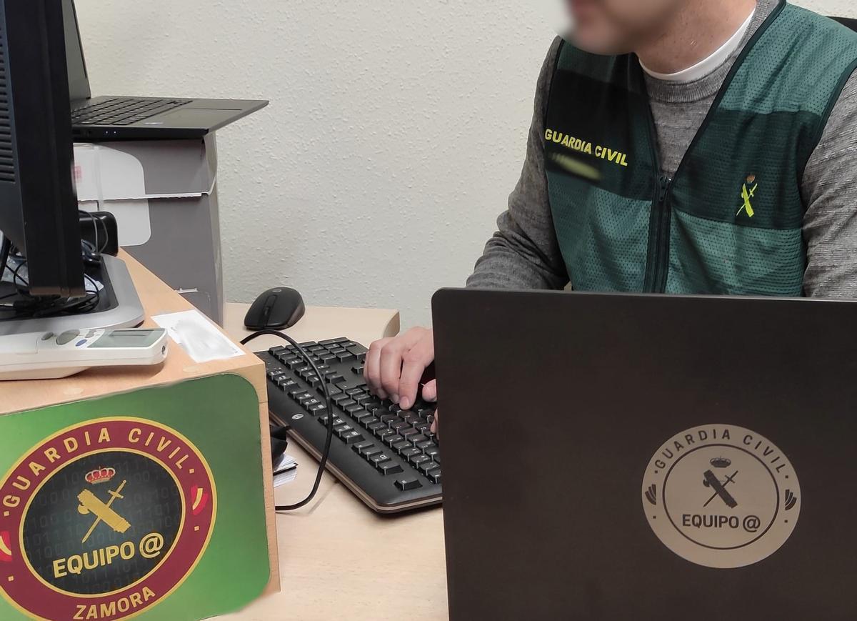 La investigación se inició a partir de una denuncia presentada en el puesto de Camarzana de Tera.