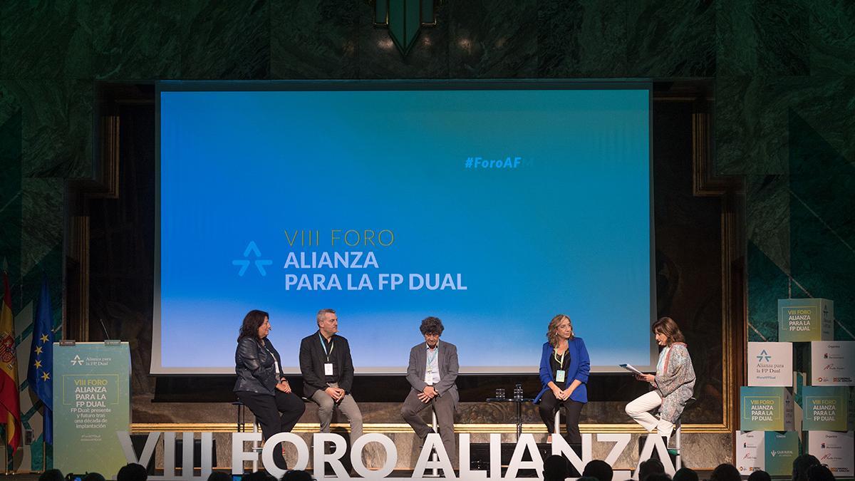 Última edició del Fòrum Aliança per a la FP Dual, celebrat l'octubre del 2022 a Saragossa.