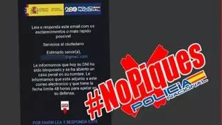 Aviso de la Policía Nacional: "No tienes el DNI bloqueado"