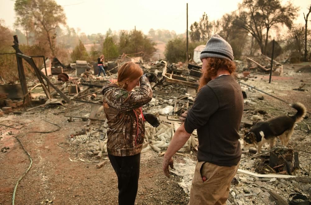 El devastador incendio de California, en imágenes