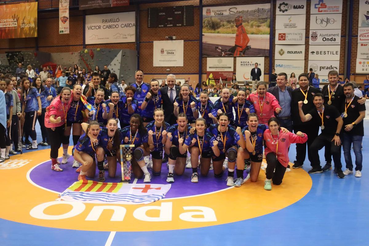 Handbol Onda dominó en el Campeonato de España de Clubes en categoría Juvenil femenina.