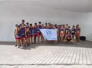 El infantil masculino del CV Gandia, bronce autonómico en vóley playa