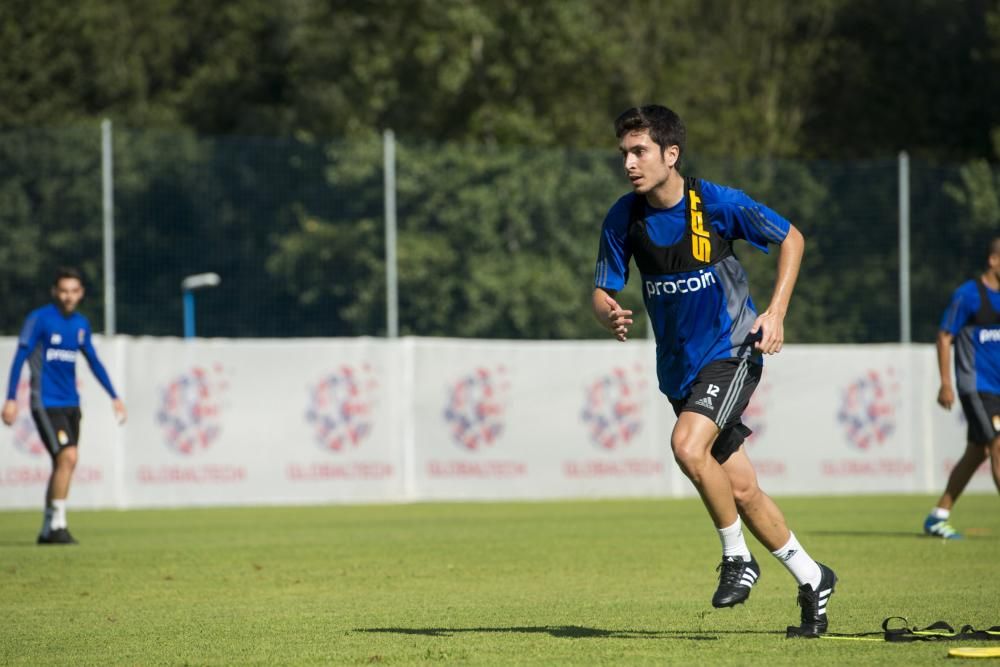 Entrenamiento del Real Oviedo