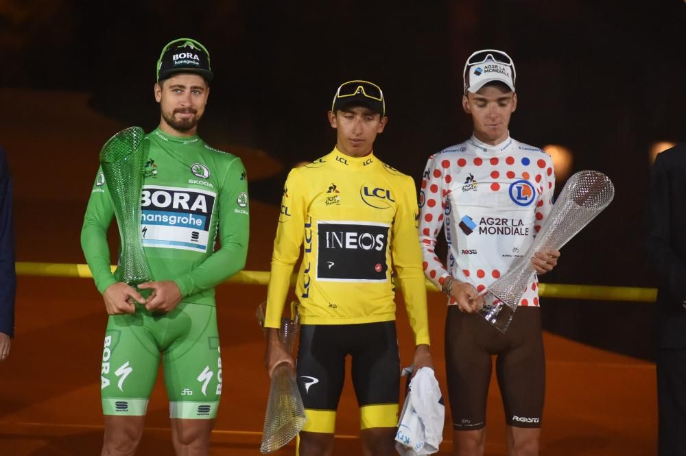 Egan Bernal, campeón del Tour de Francia