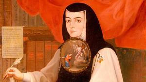 La monja mexicana sor Juana Inés de la Cruz.