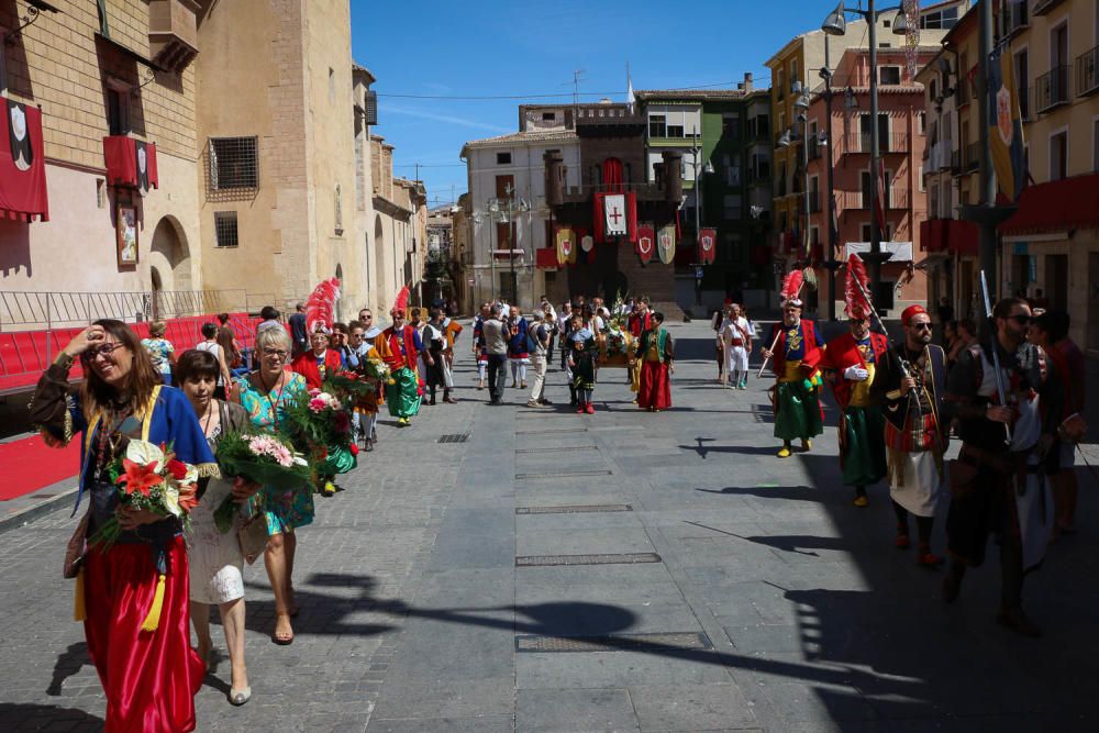 El municipio celebra el día de San Hipólito con los actos de la ofrenda, la presentación de armas y la procesión