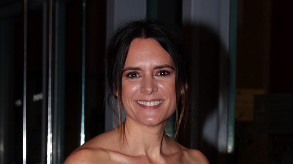 La actriz Eva Santolaria, en los premios Feroz 2020