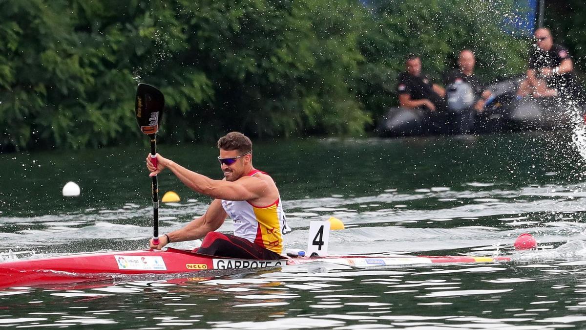 Carlos Garrote remará el K1 200