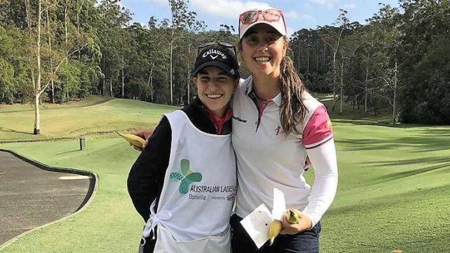 Luna Sobrón y Nuria Iturrios, en el Australian Ladies Classic.