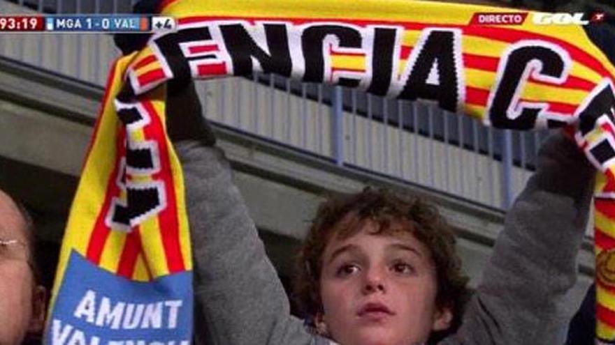 El ´sentiment´ valencianista del pequeño Gonzalo