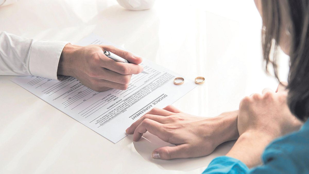 El divorcio hace furor entre los mayores de 50