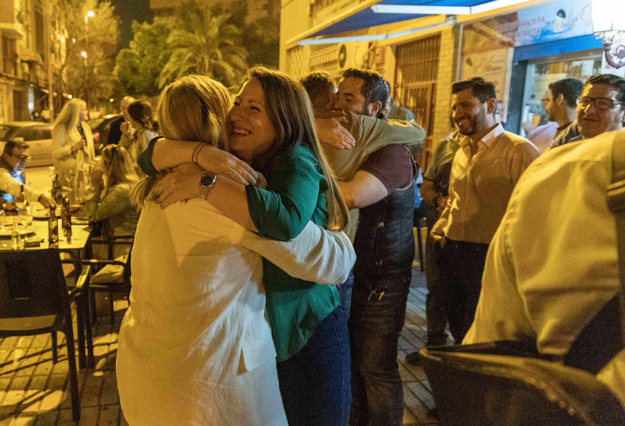 VOX celebra sus resultados electorales en Alicante