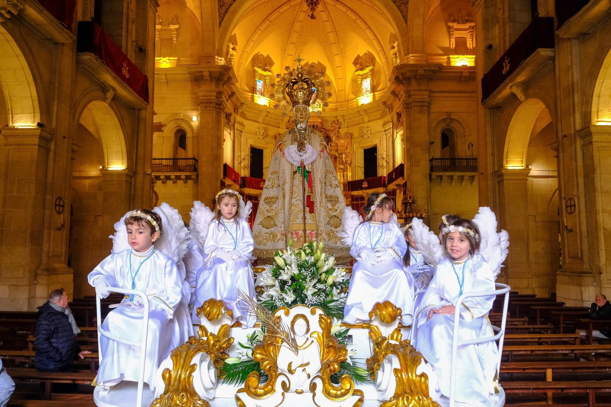 Así ha sido la procesión de la Festividad de la Venida de la Virgen en Elche