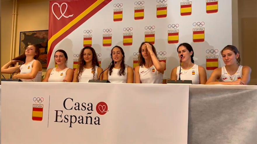 El equipo de natación sincronizada: "Necesitamos tiempo para ver que hemos sido capaces de conseguir esta medalla"