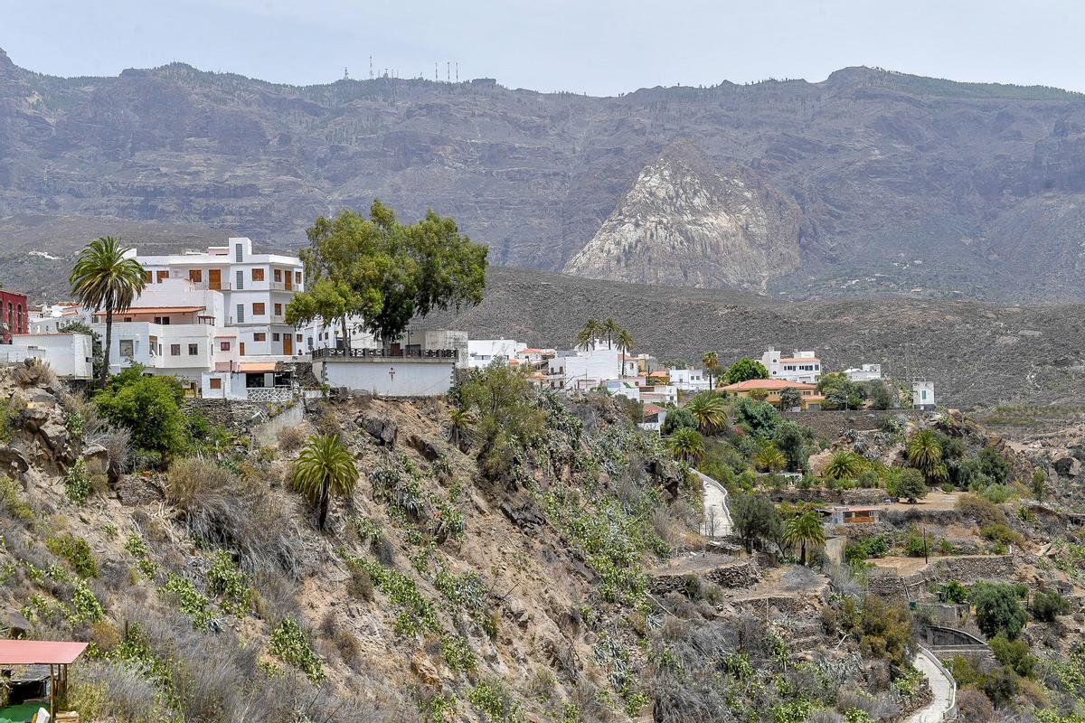 Imagen de archivo del pueblo de Tunte, en las medianías de San Bartolomé de Tirajana.