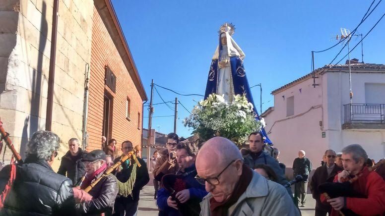 Villanueva de Campeán celebra la Virgen de la Paz