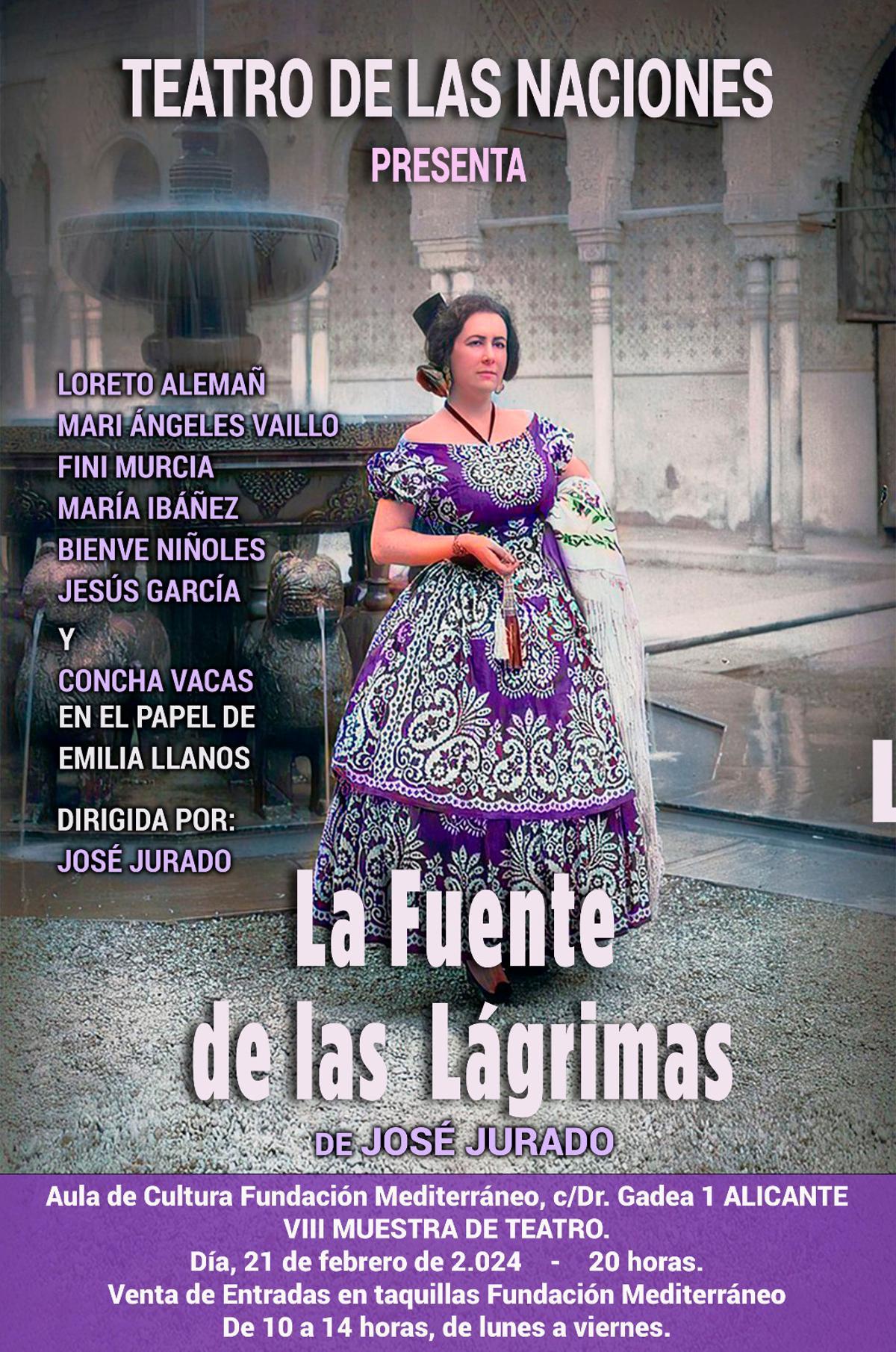 Cartel de &quot;La fuente de las lágrimas&quot;