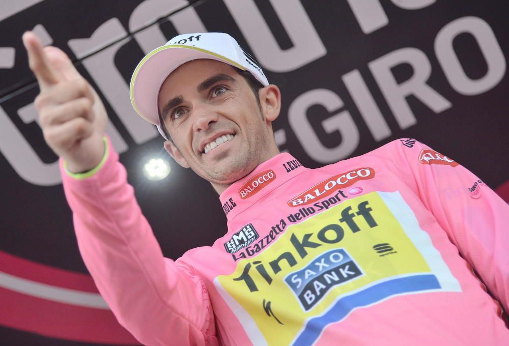 La trayectoria de Alberto Contador