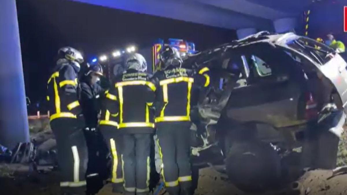 Muere un hombre en un accidente de tráfico en Madrid